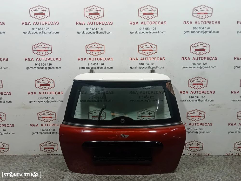 Tampa Porta de Mala Mini Cooper R56 Com Aileron Original - 2