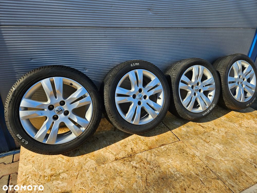 peugeot 3008 5008 koła felgi aluminiowe 17 9675498677 - 4