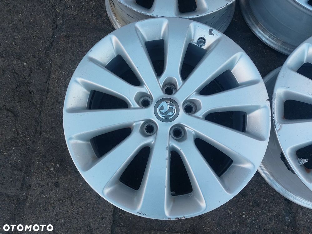 OPEL ASTRA J FELGI ALUMINIOWE R17 7J ET44 5X115 ORYGINAŁ OE PROSTE! - 4