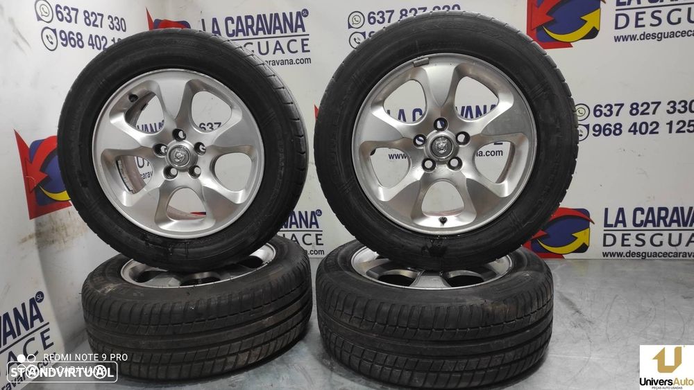 JOGO JANTES JAGUAR S-TYPE 2001 -7.5JX16CHX60 - 2