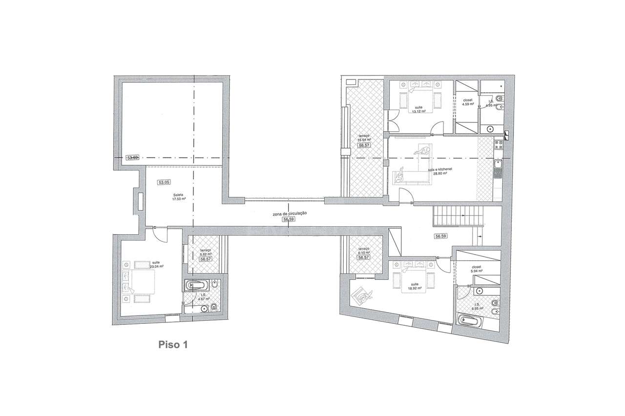Projeto de Reabilitação - Moradia de Sonho- Figueiros - Cadaval - Grande imagem: 3/40