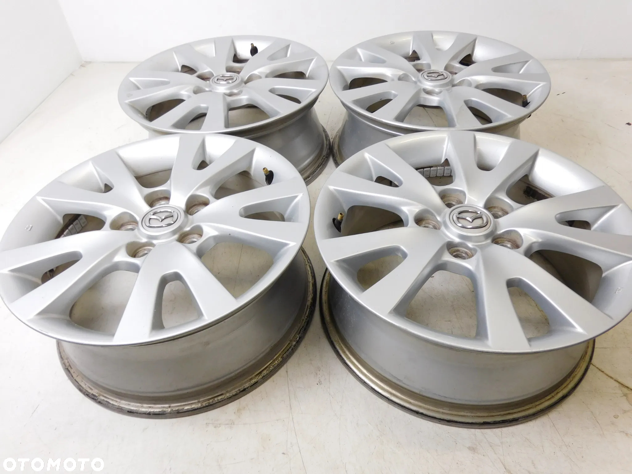 FELGI ALUMINIOWE 16 MAZDA 3-5-6 CX30 CX3 CX5 ORYGINAŁ - 9