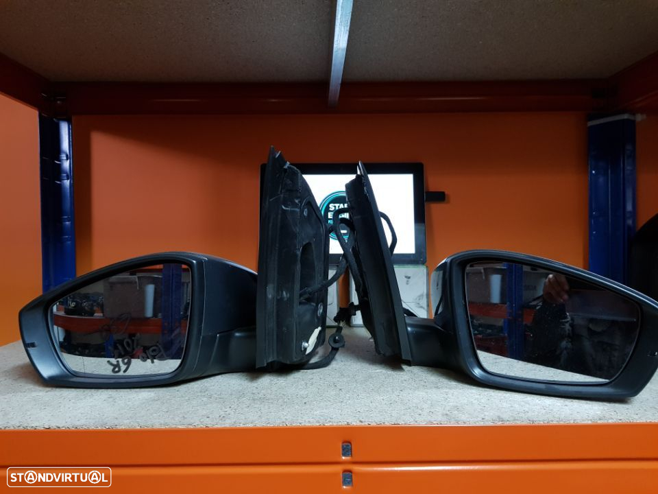 Espelho retrovisor VW Polo 6R Com Pisca - 2