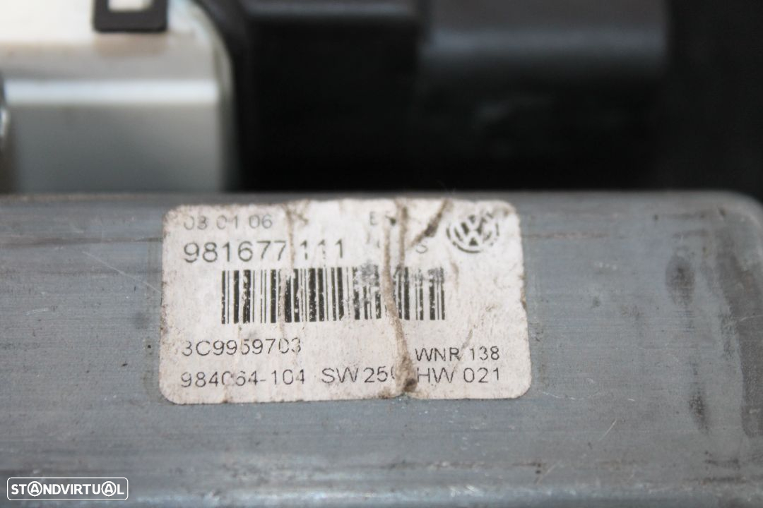 Motor Elevador Vidro Volkswagen Passat - 4