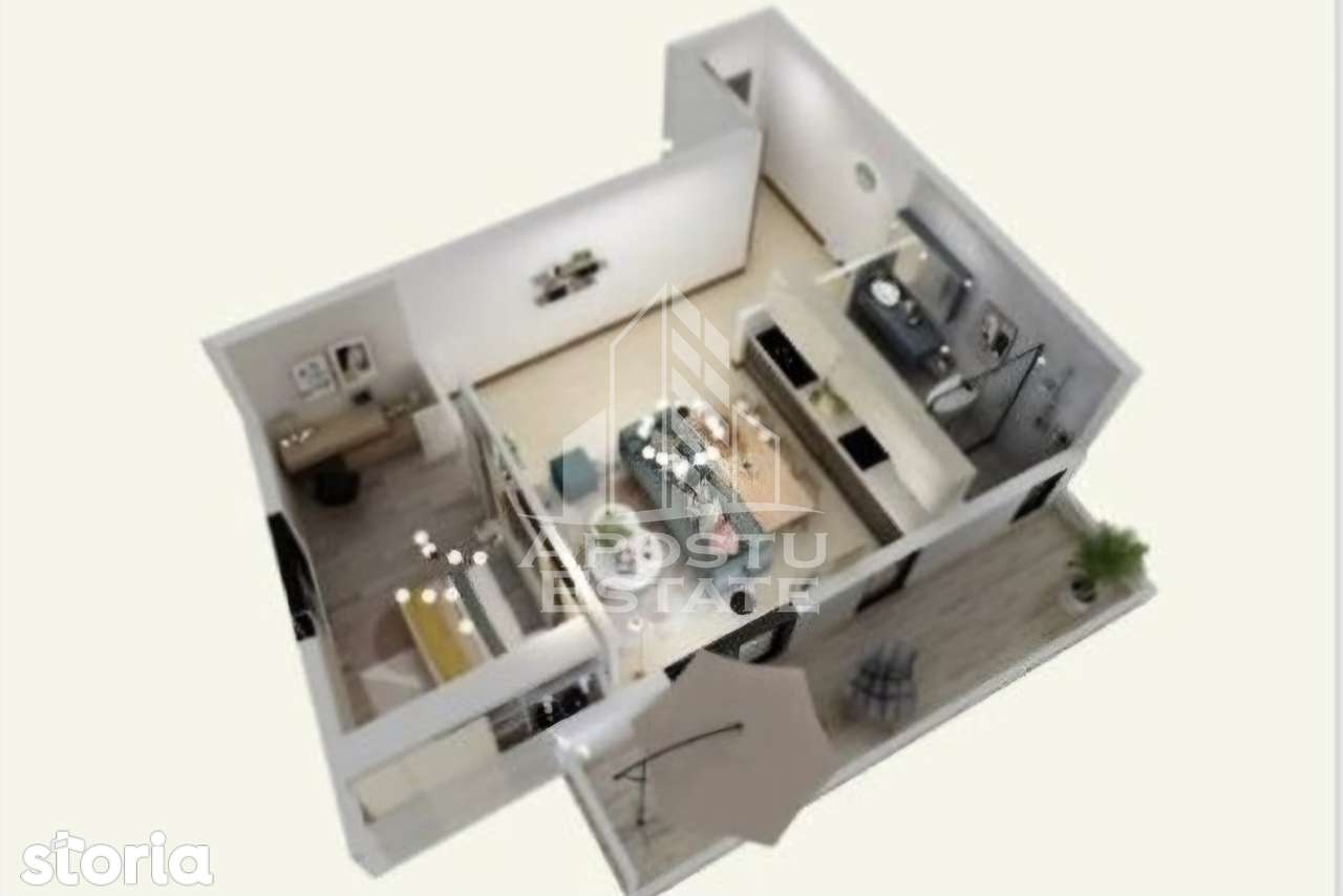 Apartament 2 camere de vanzare, bloc nou, Torontalului, Timisoara - Imagine principală: 5/5