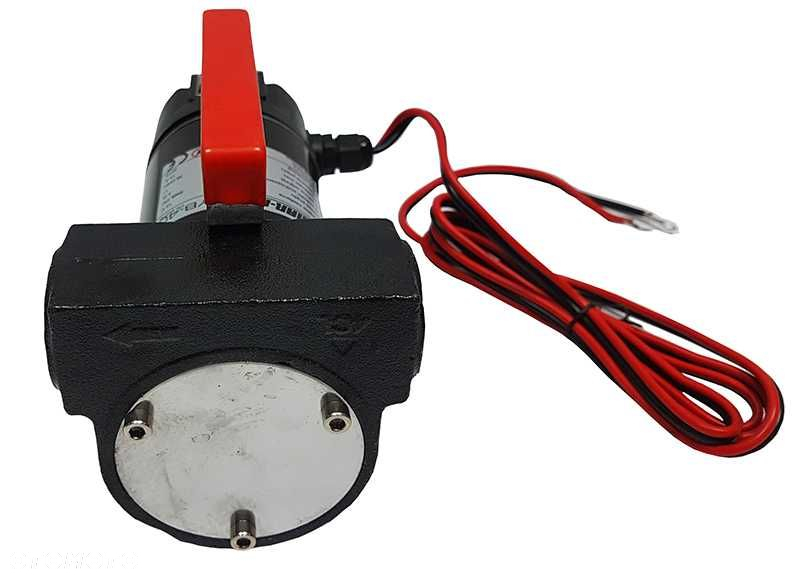 POMPA pompka do oleju cpn paliwa 12V/24V + WĄŻ 4M - 3
