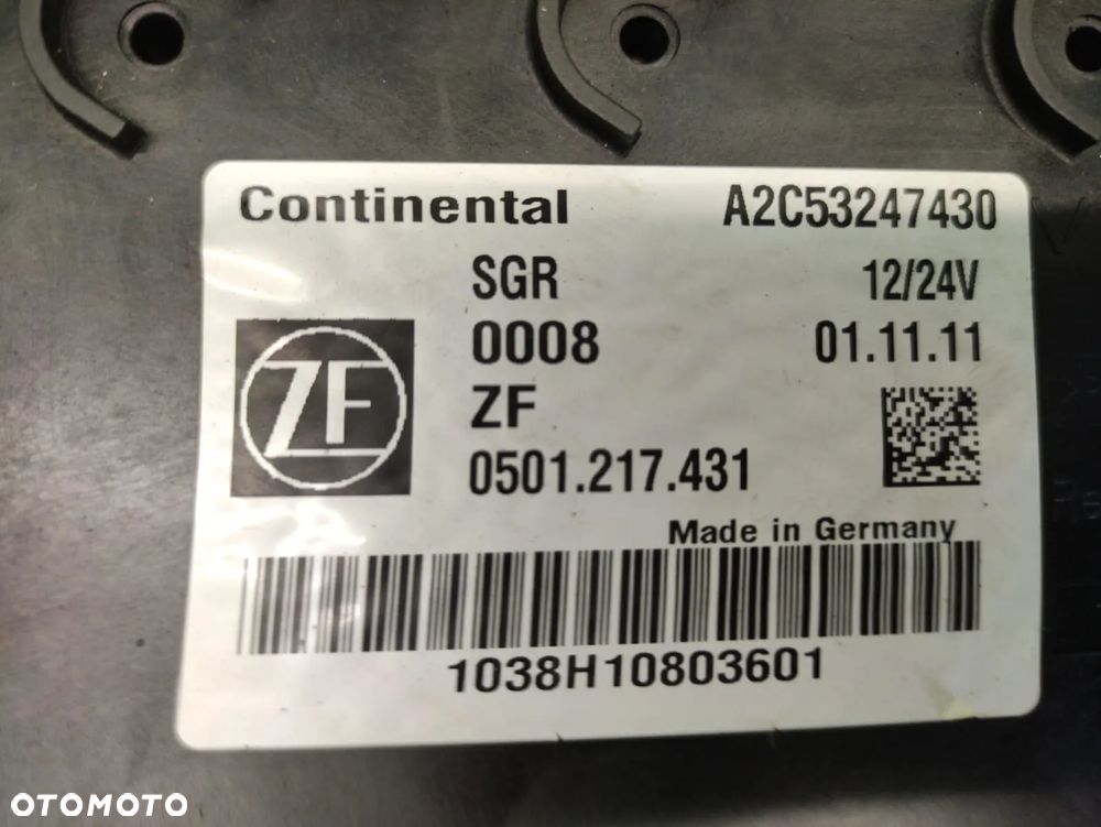 Sterownik Skrzyni ZF SMatic 145T 180T  220G 0011472000 Claas Axion - 9