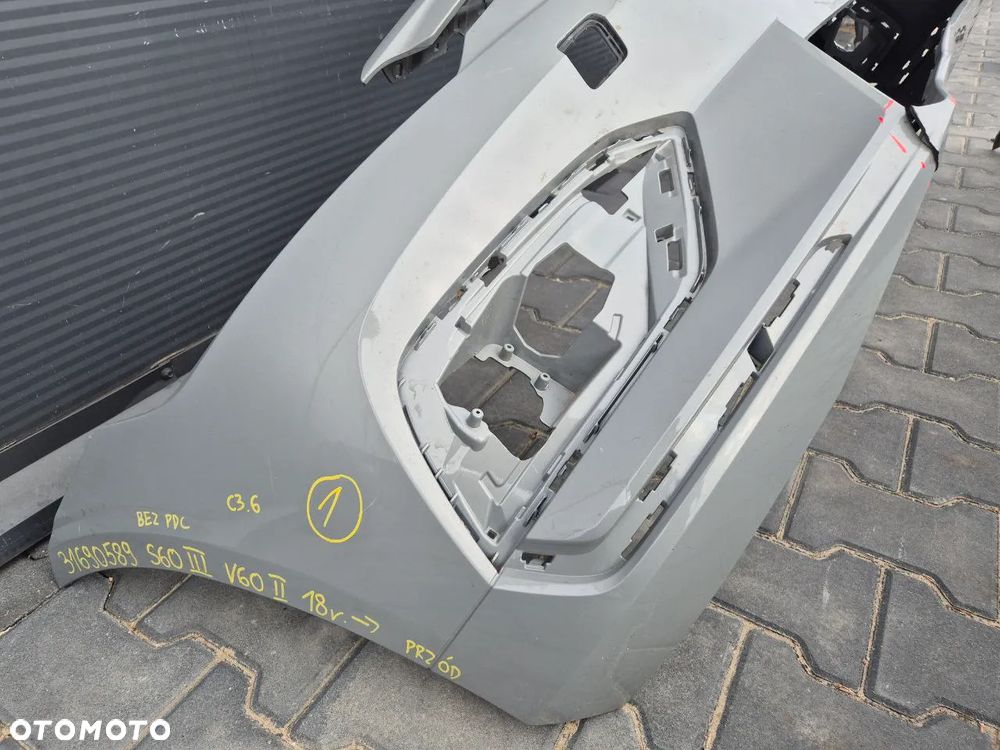 VOLVO S60 III / V60 II ZDERZAK PRZÓD (dostępne 2 zderzaki) - 2