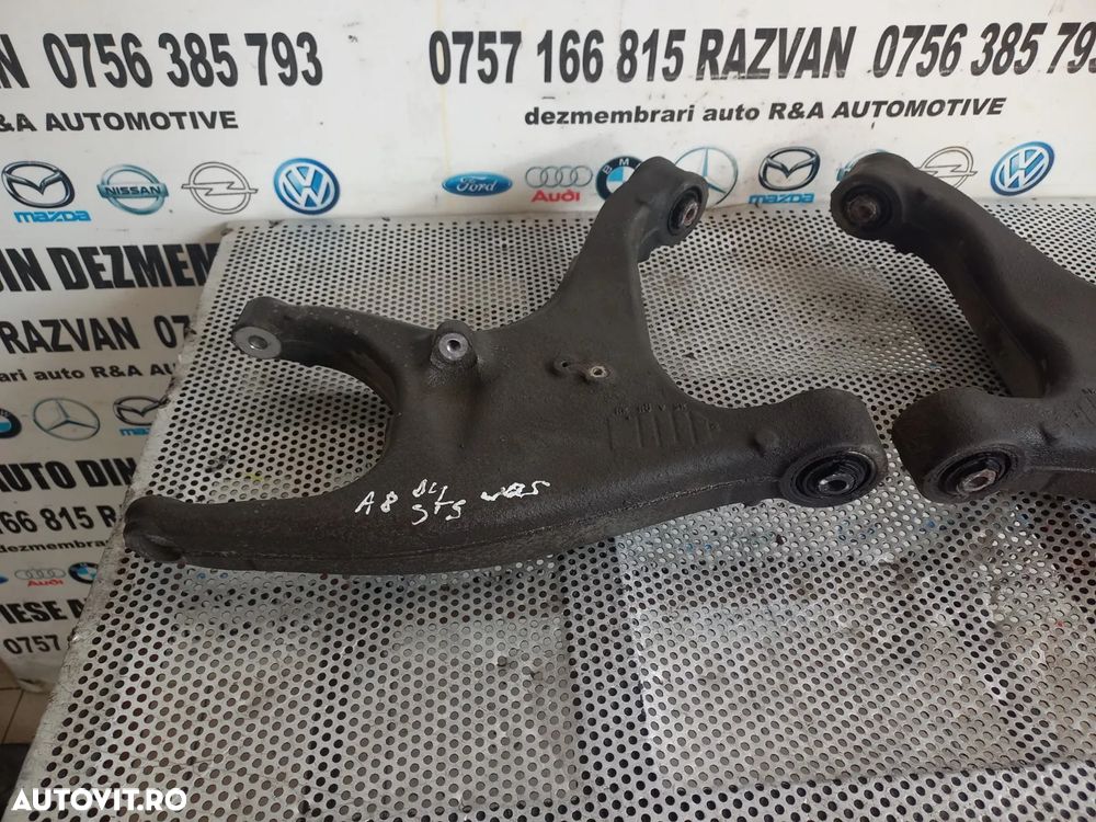 Brate Brat Stanga Dreapta Punte Spate Audi A8 4H D4 An 2010-2011-2012-2013-2014-2015-2016-2017 Dezmembrez Audi A8 4H D4 3.0 Tdi Quattro Motor CDT Cutie MXU Volan Stanga - Dezmembrari Arad - 5