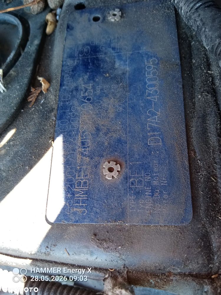 HONDA FR-V I BE 04-09 1.7 16V 125KM na części - 3