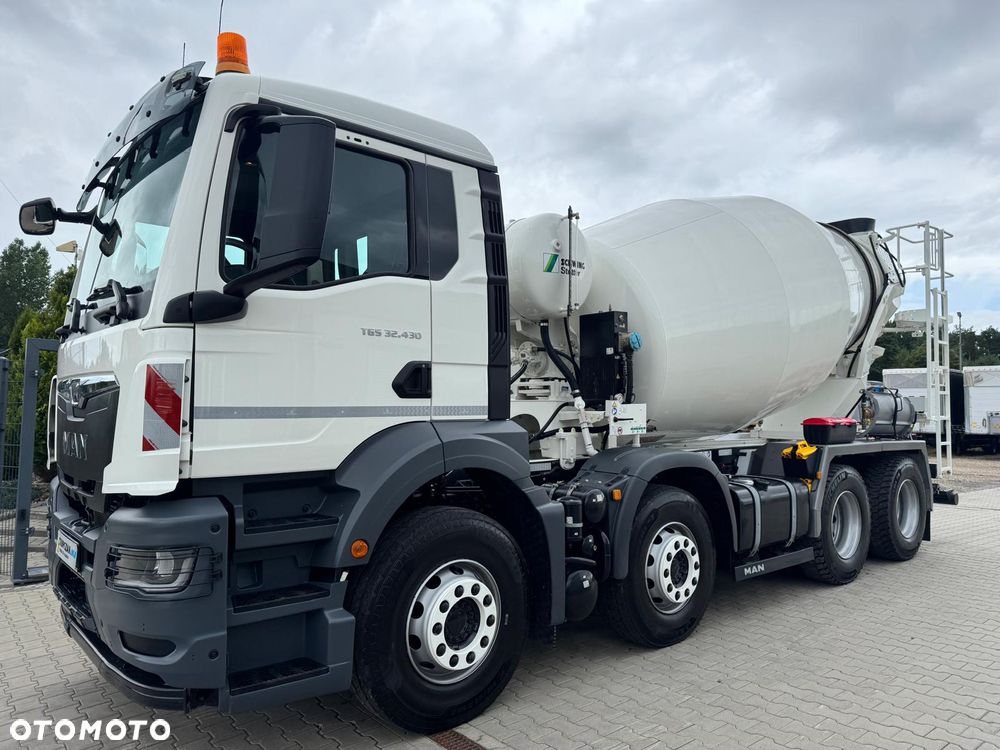MAN TGS 42.430 8x4‼️Betonomieszarka‼️Euro6‼️STETTER 9m3‼️Automat‼️100% Oryginał‼️Sprowadzony‼️Navi Kamera Android - 2