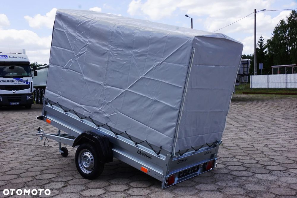 Zaslaw Przyczepa na kat. B WYWROT + PLANDEKA H=1,50 M - DMC 750 KG!!! - 5