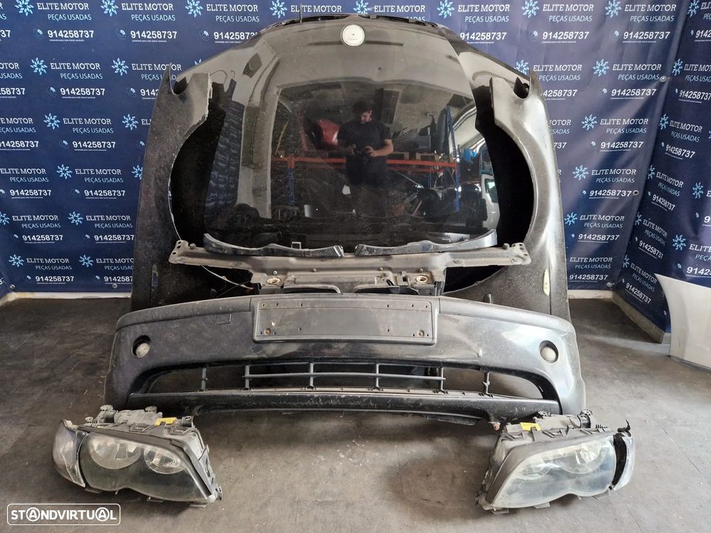 Frente completa usada BMW E46 320D FASE 2 SEDAN TOURING parachoques guardalamas capot oticas - 3