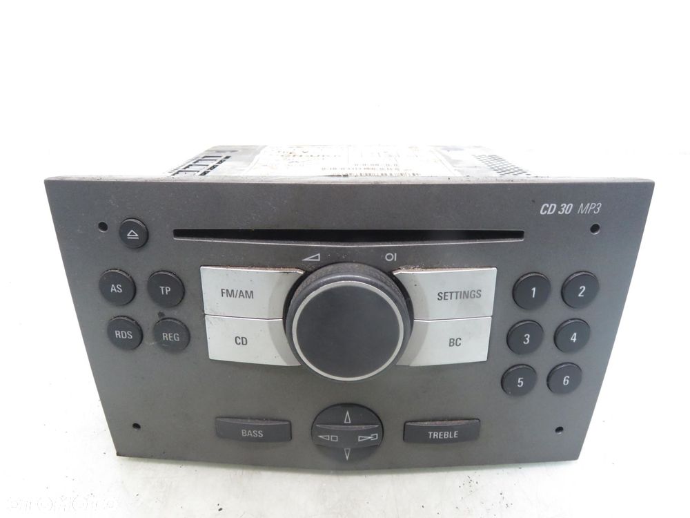 RADIO CD30 OPEL ASTRA III H 13154304 453116246 13111165 - 9