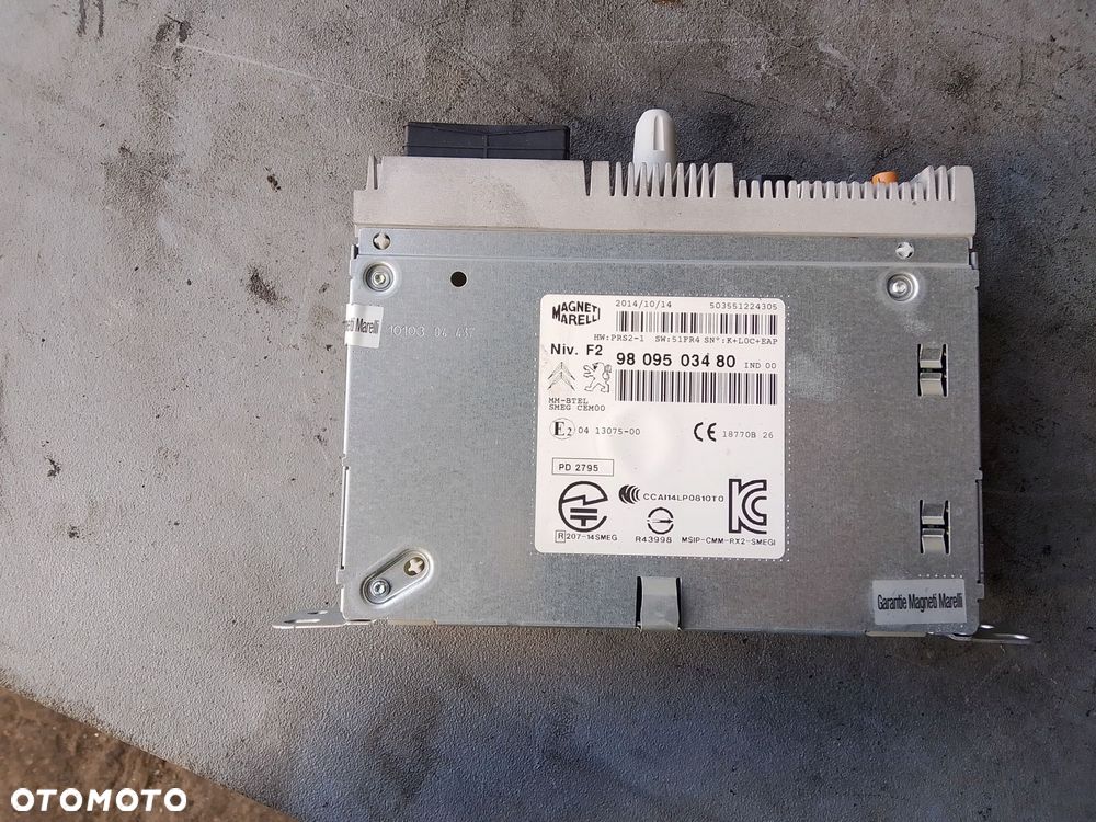 radio peugeot 2008 9809503480 - 1
