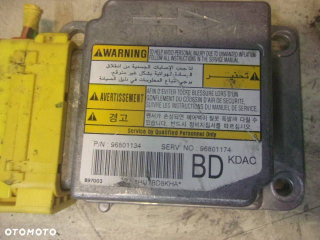 PODUSZKA AIRBAG Kierowcy PASAŻERA Sensor Pasy CHEVROLET MATIZ EUROPA - 8