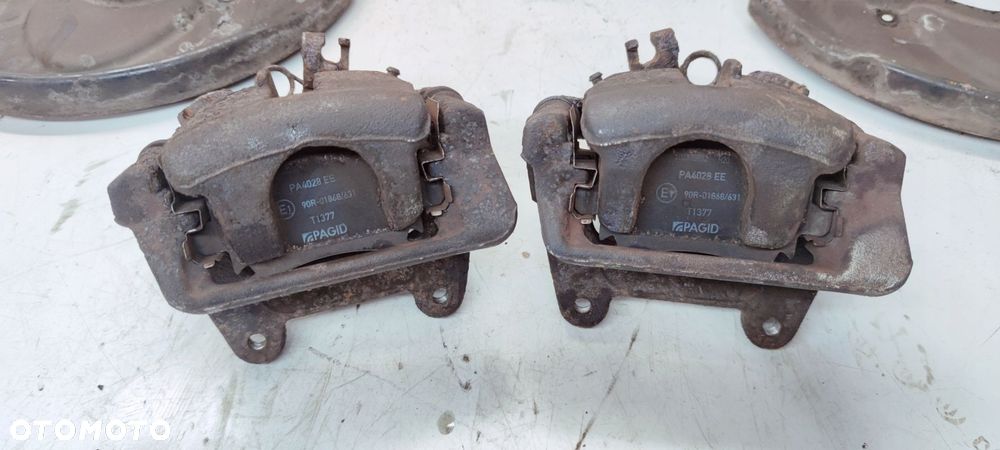ZACISK ZACISKI HAMULCOWE LEWY + PRAWY TYŁ AUDI A4 B6 B7 288 MM KOMPLET - 4