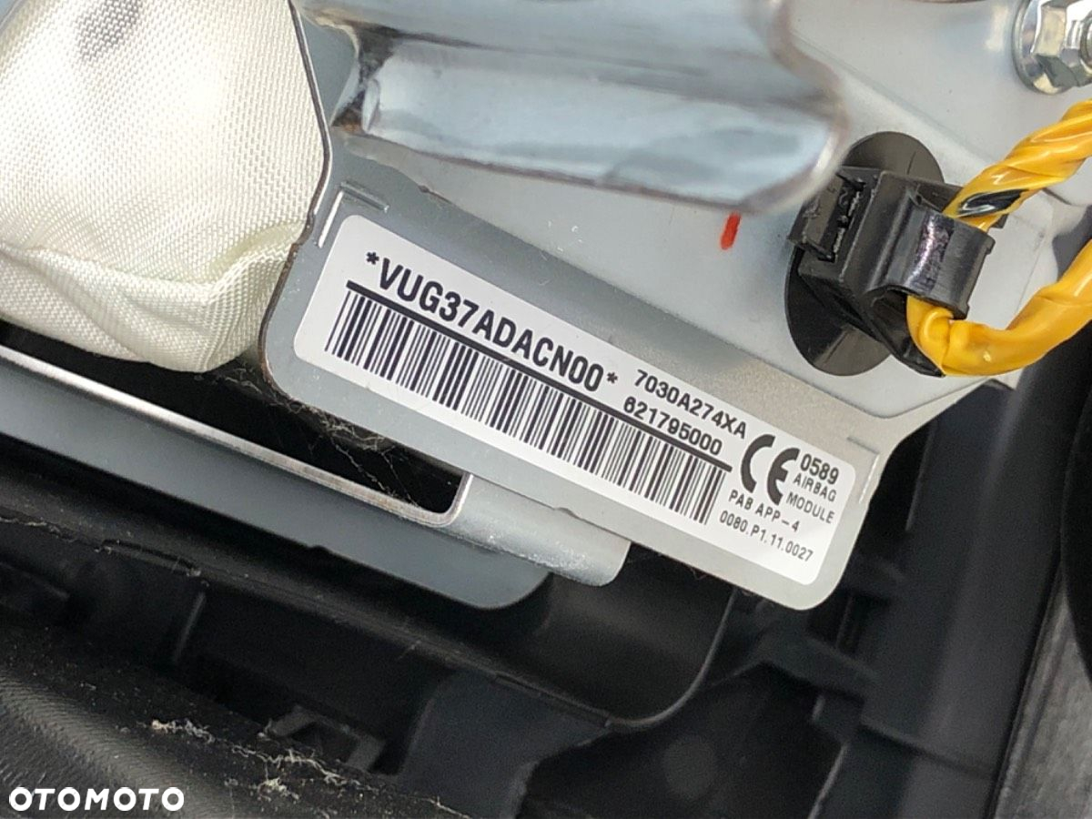 KOKPIT PODUSZKI PASY KOMPLET - 1999.00 PLN - MITSUBISHI MIRAGE / SPACE STAR VI liftback (A0_A) 2012 - 14
