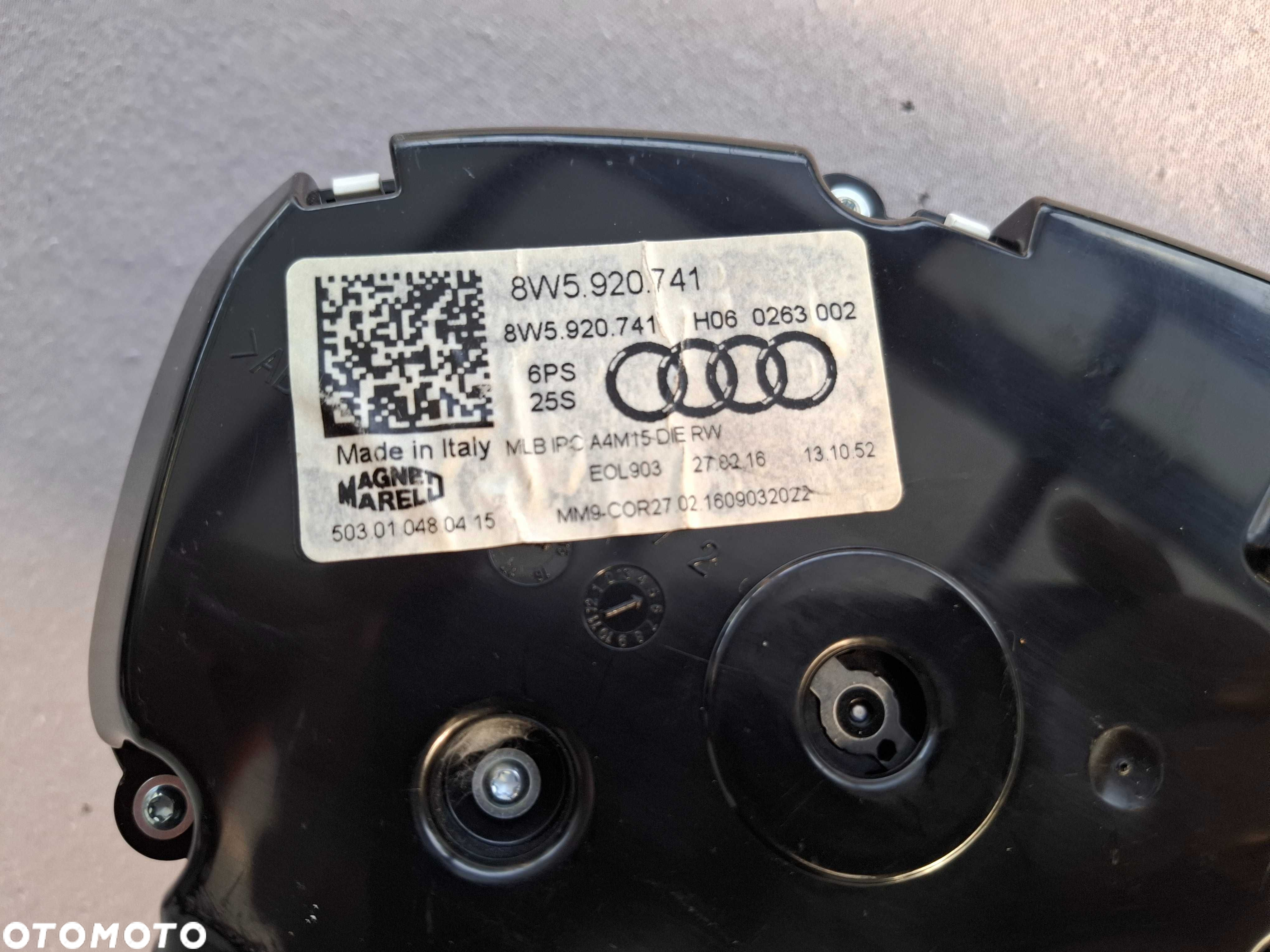 Licznik Zegary Wyświetlacz Audi A4 B9 Diesel Oryginał EUROPA - 4