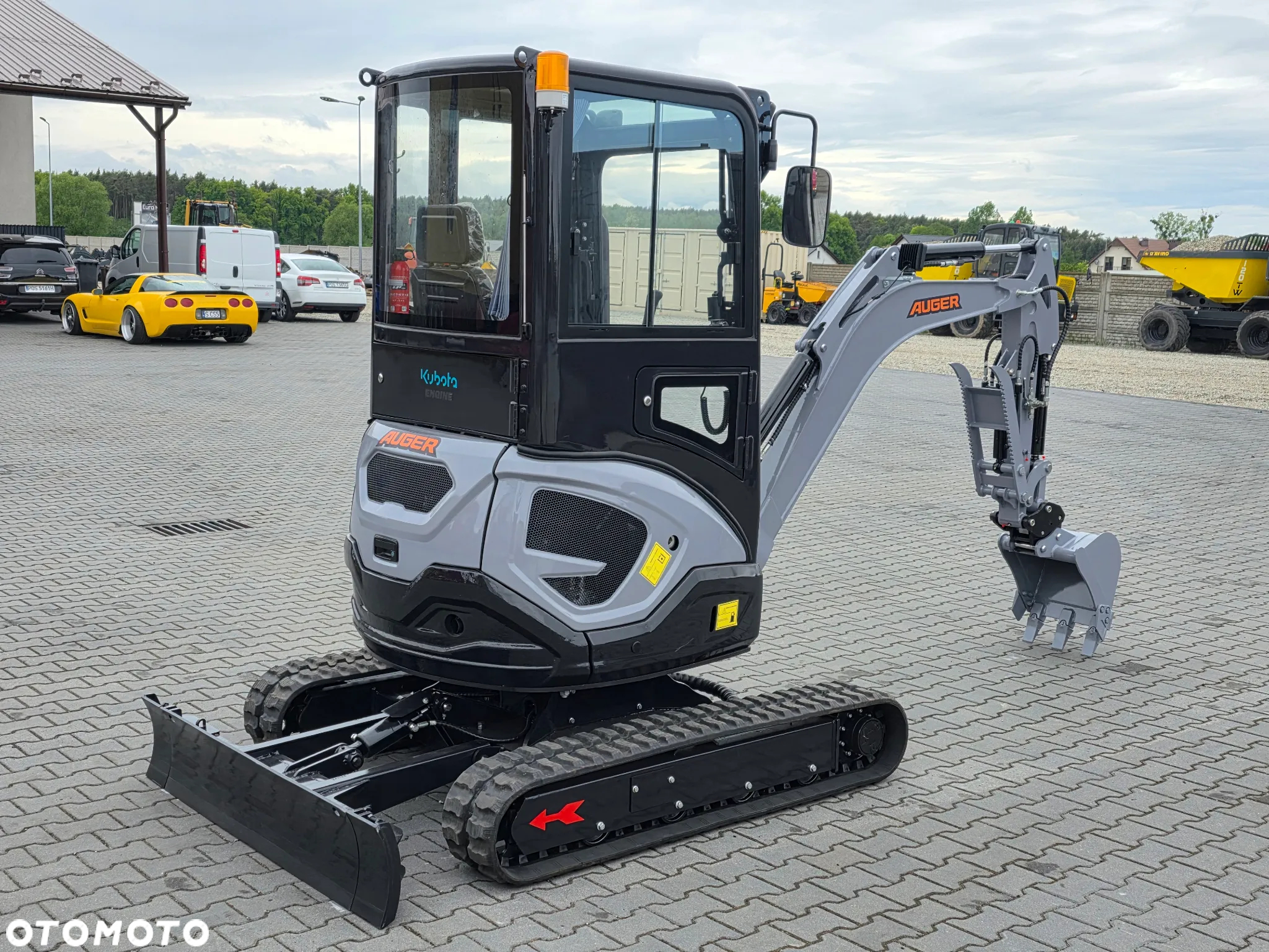 Inny NOWA Minikoparka AUGER 25, WAGA 2100 KG, SILNIK KUBOTA - 10