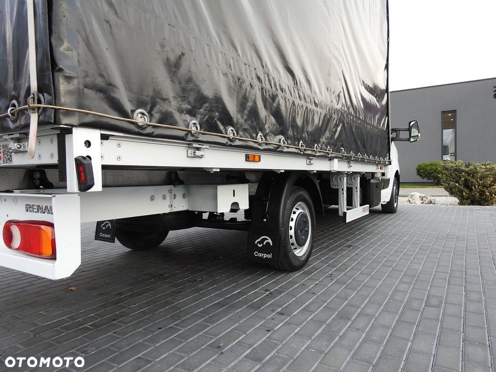 Renault MASTER PLANDEKA 10 PALET WEBASTO TEMPOMAT KLIMATYZACJA LEDY PNEUMATYKA  165KM - 18