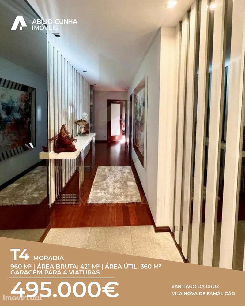 Moradia T4 de Excelência | Santiago da Cruz – Famalicão | 495.000 € - Grande imagem: 4/11