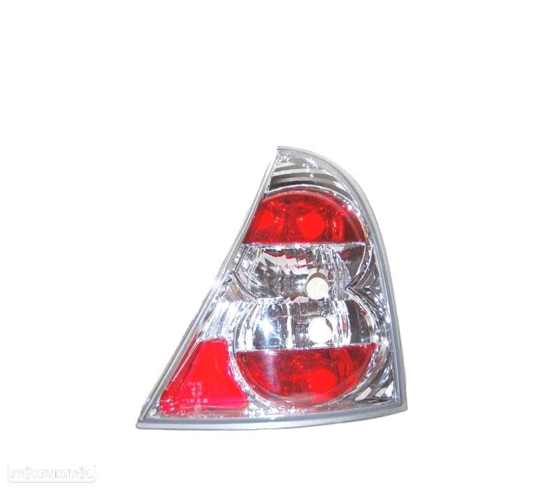 FAROLINS RENAULT CLIO 98-01 LOOK LEXUS FUNDO CROMADO - 3
