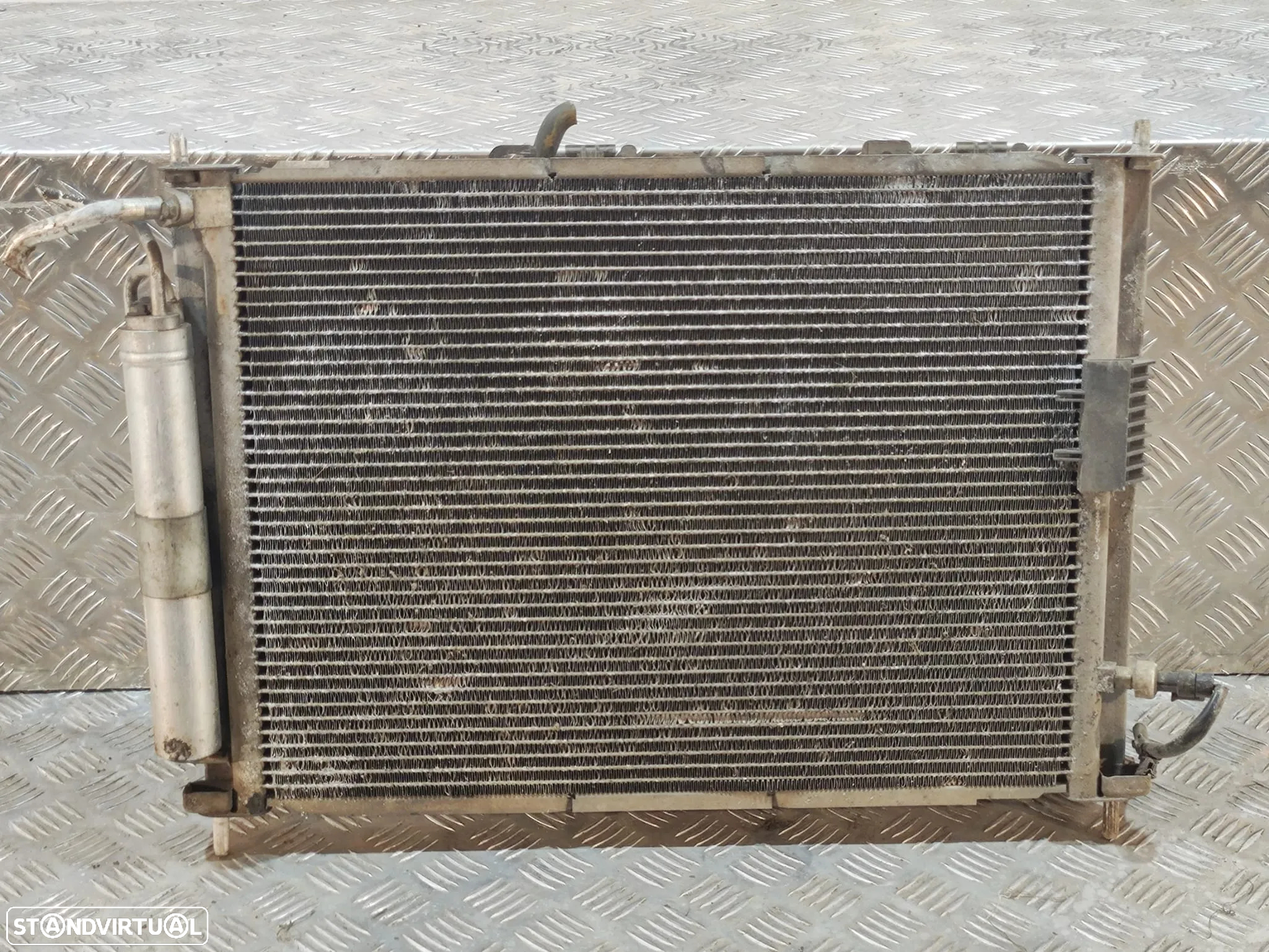 RADIADOR INTERCOOLER VENTILADOR RENAULT MODUS GRAND MODUS JP0 8200149953 - 4