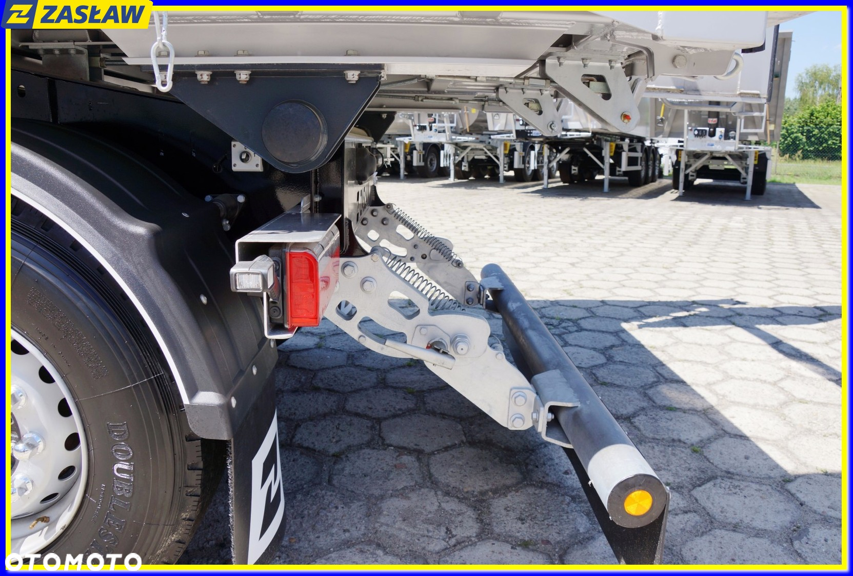 Zaslaw 45 m³ / 9,70 m naczepa wywrotka LIGHT KL-DRZWI!! - 31