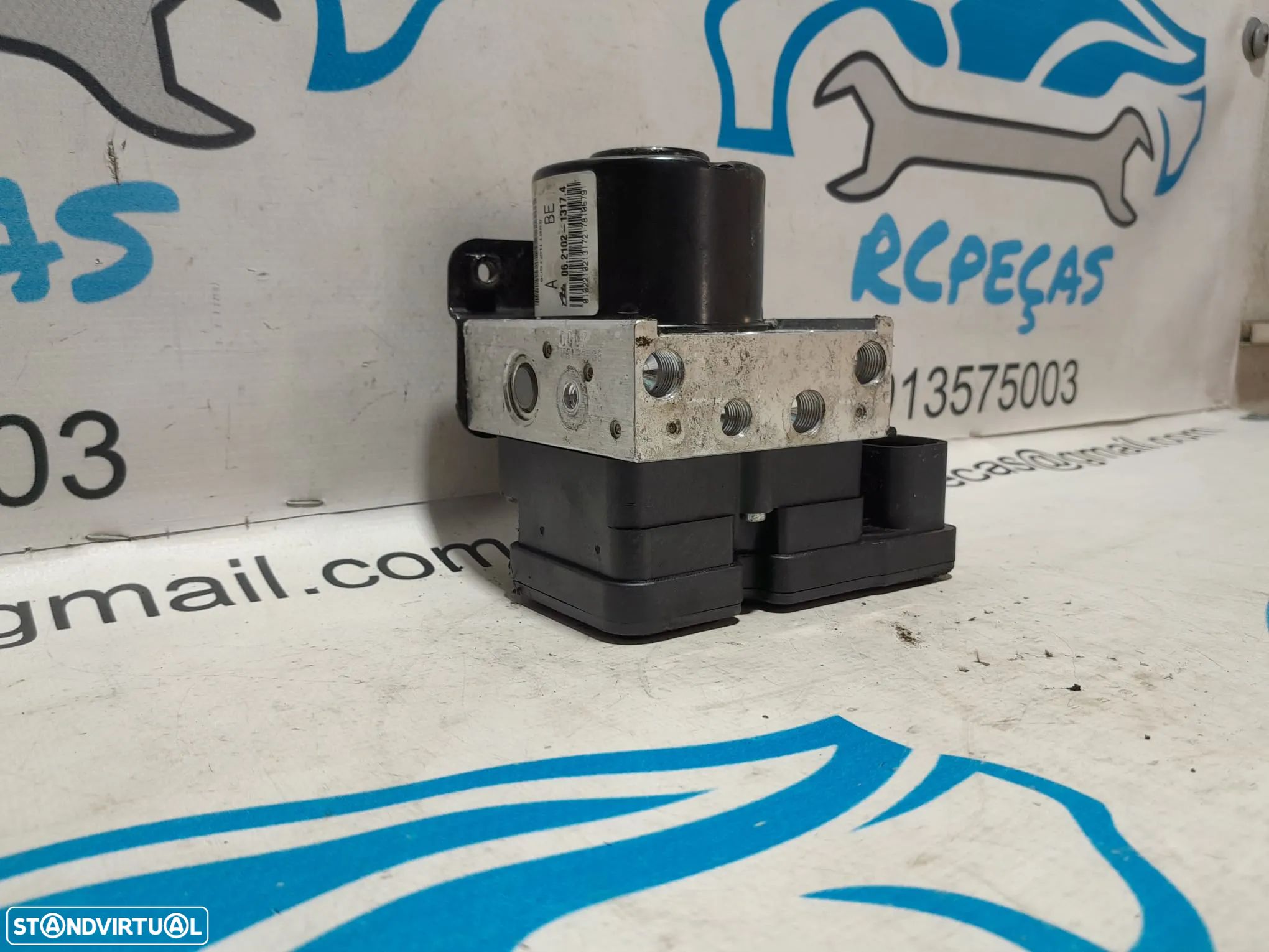 ABS MODULO BLOCO HIDRAULICO FORD FIESTA VI 6 MK6 1.6 TDCI 16V 75CV HHJF 8V512M110AD 8V51-2M110-AD 06210213174 - 1