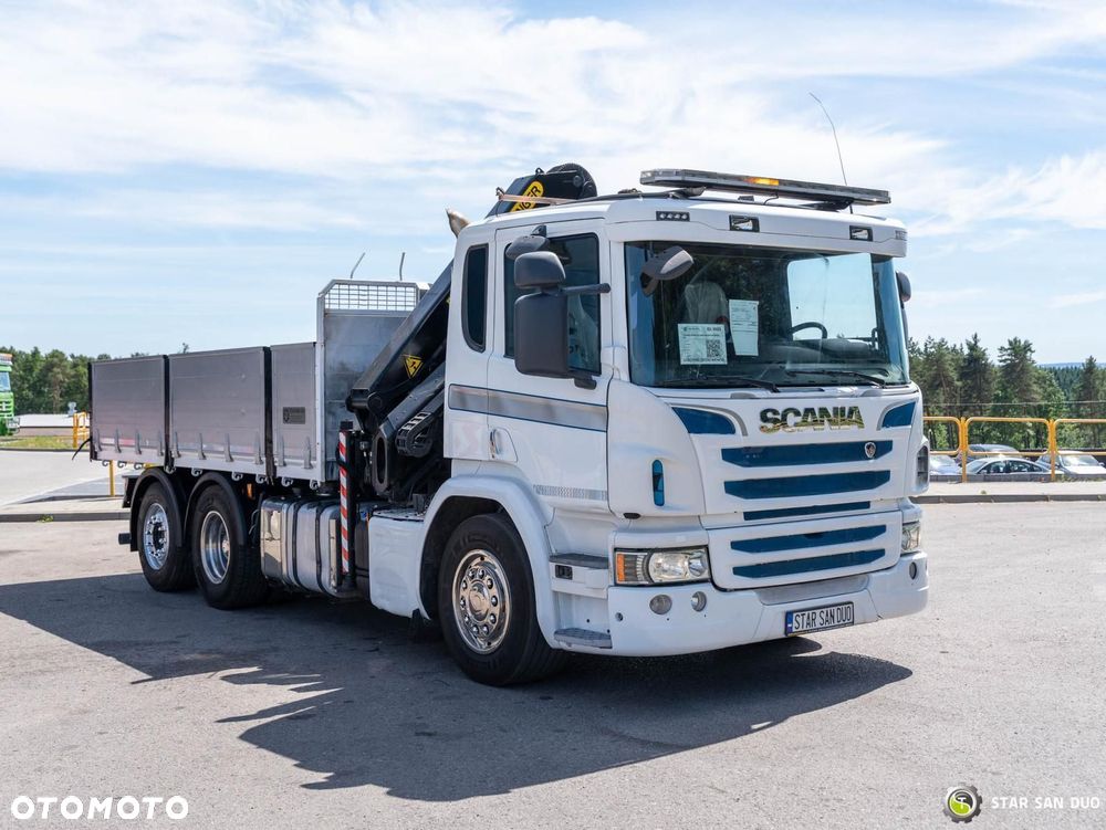Scania P320 6x2 Palfinger PK 18002 EH HDS Żuraw Wywrotka - 9