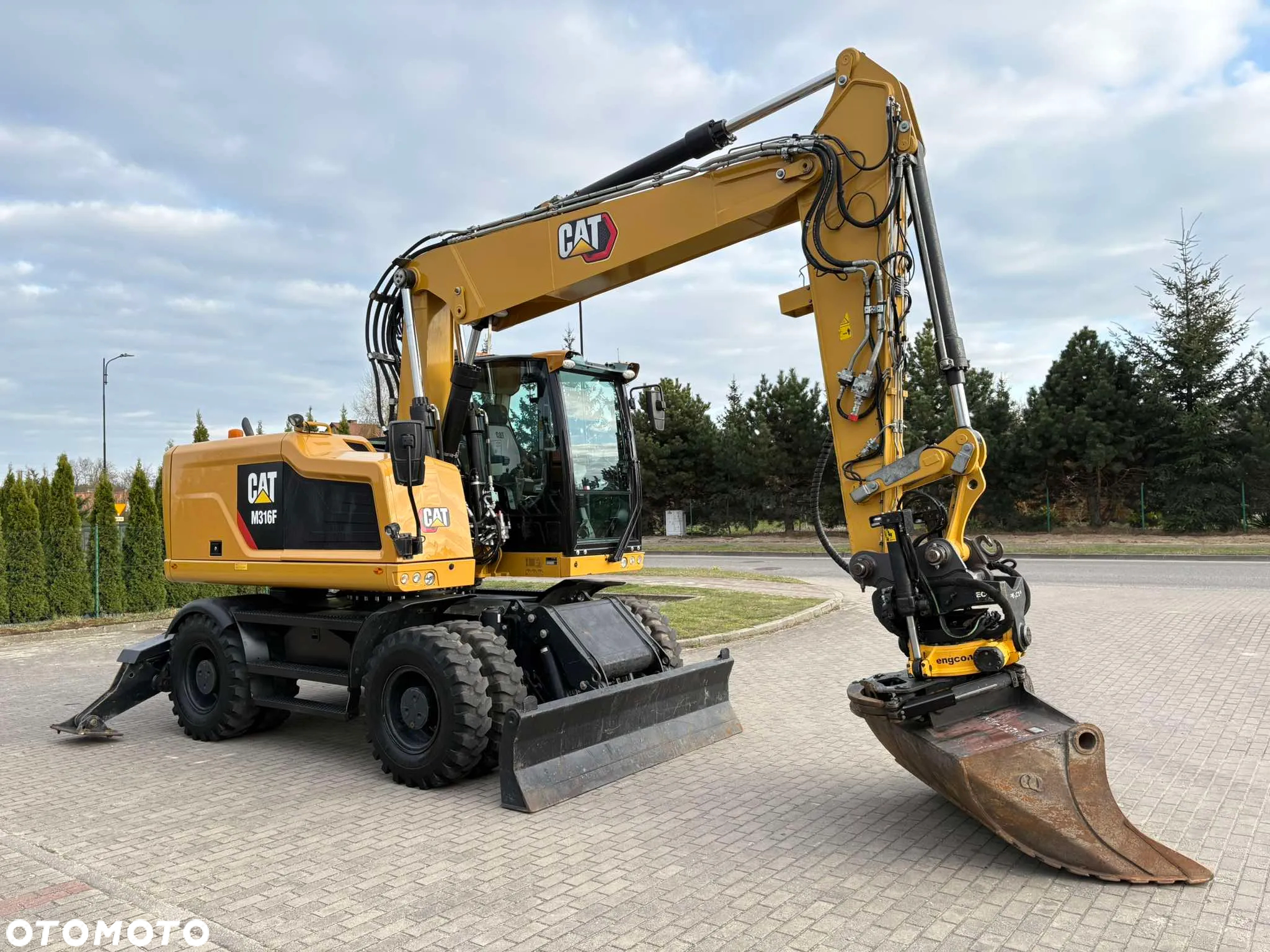 Caterpillar M 316F ROTOTILT ENGCON SZCZYPCE PODPORY - 5