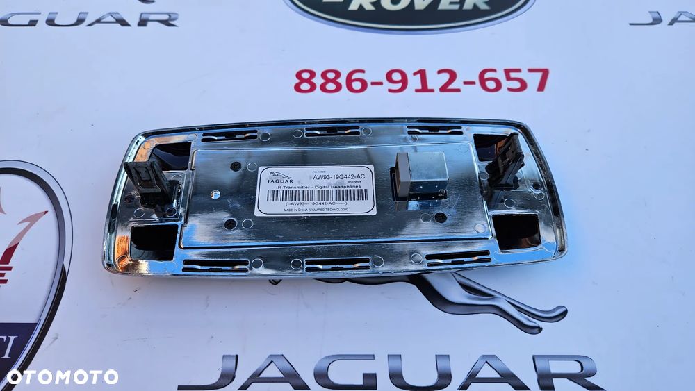 Jaguar XJ 351 Cyfrowy nadajnik do słuchawek pod monitor w zagłówkach Moduł HEADPHONES AW93-19G442-AC - 4