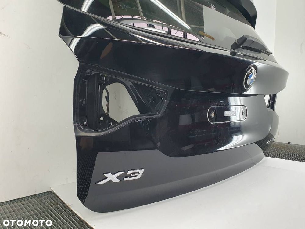 KLAPA TYŁ BAGAŻNIKA BMW X3 G01 668 SCHWARZ II ORYGINAŁ 2019 - 4