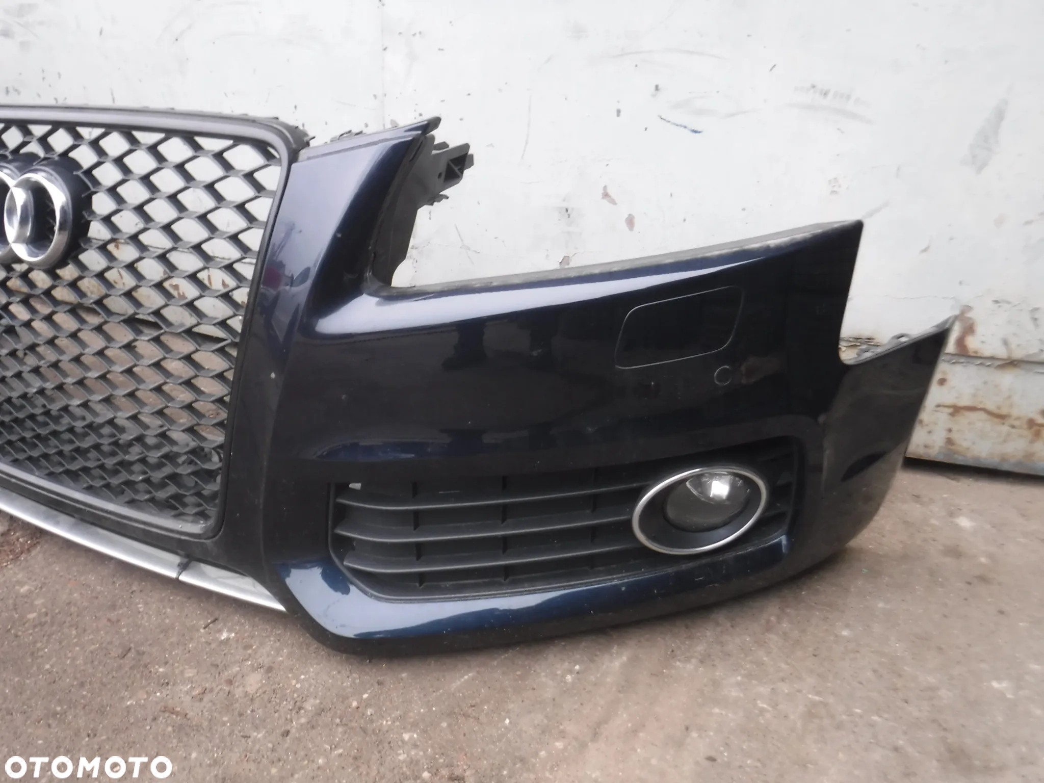 Audi A5 8T S5 RS5 Cabrio Coupe zderzak przod grill atrapa LŻ5A LZ5A S line sline pod xenon PDC - 3