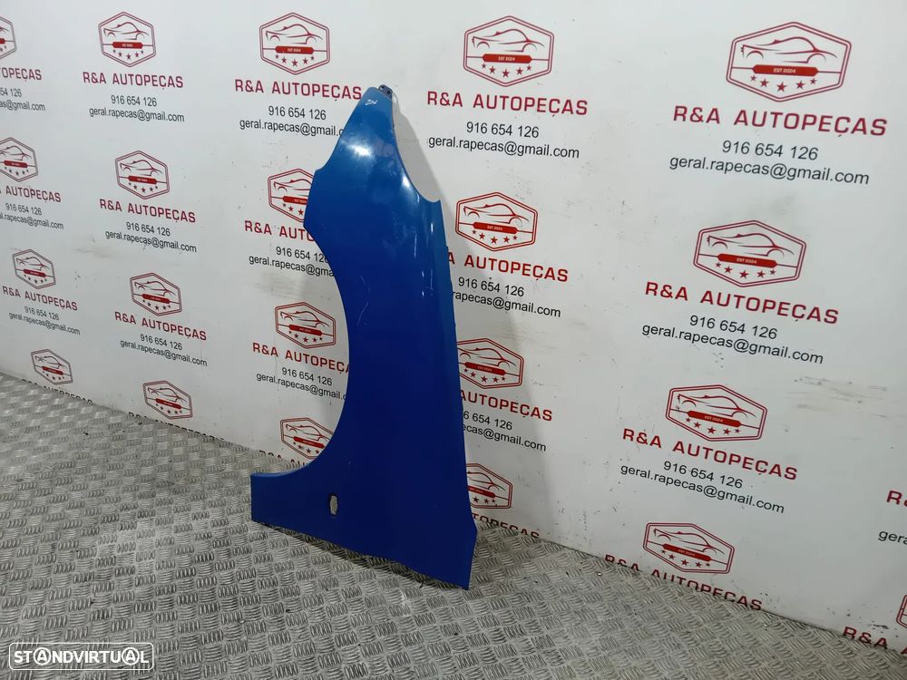 Guarda Lamas Frente Frontal Esquerdo Peugeot 206 Original - 4