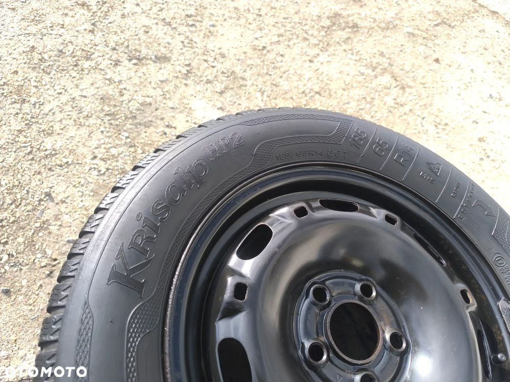 5x100 Felgi Stalowe Stal 14 Koła Zimowe Zima SKODA FABIA PRAKTIK ROOMSTER RAPID SEAT IBIZA CORDOBA TOLEDO IV 4 VW FOX POLO Legnica ALU-RAD 185/65 6mm - 5