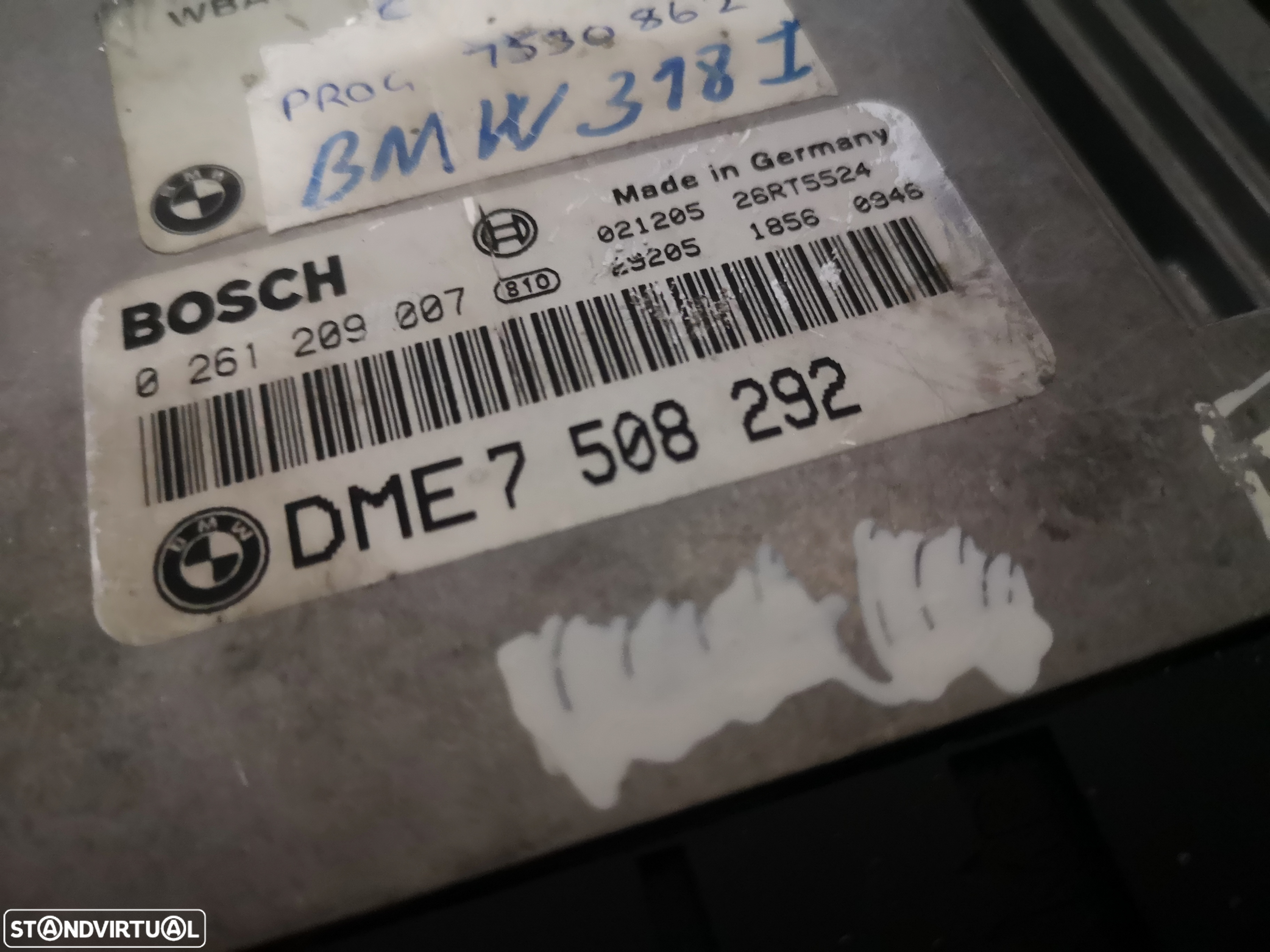 Centralina de motor BMW3 E46 318i gasolina  DME 2001-2005 - 3