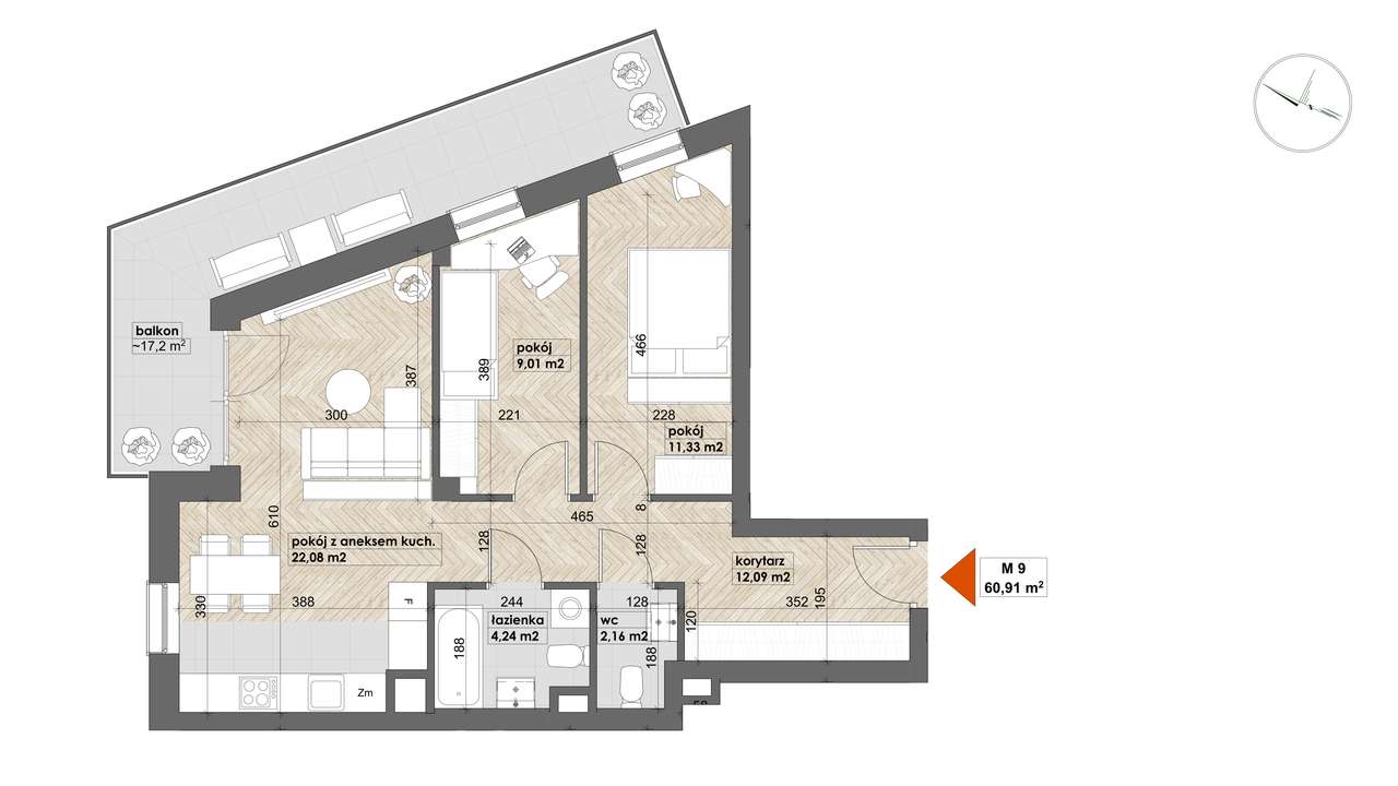 Apartamenty Śródmieście - komfortowe m 3 w centrum (9)