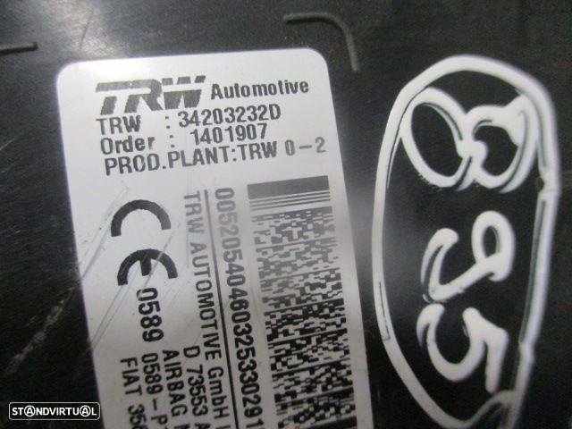Airbag Banco 34203232D 00520540460 FIAT TIPO 2 FASE 2 2020 1.3JTD 95CV 5P BRANCO DRT - 5