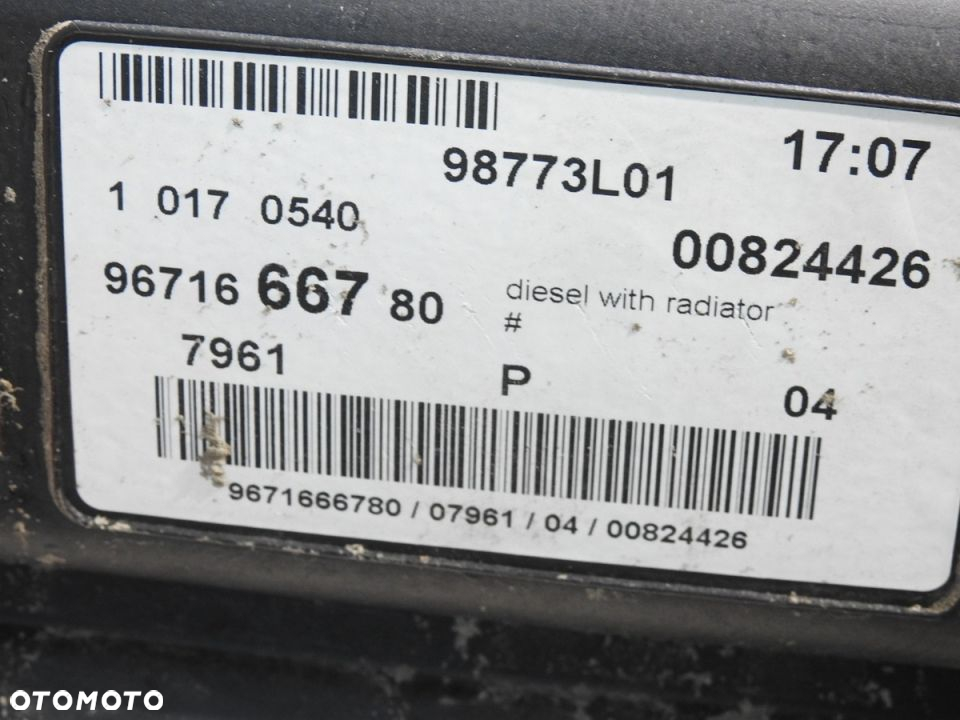 ZBIORNIK BAK PALIWA CITROEN C3 PICASSO 1.6 HDI - 11