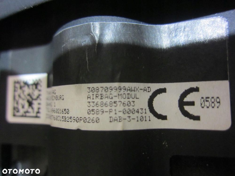 BMW X1 F48 F45 2 PODUSZKA KIEROWCY AIRBAG USA ORYGINAŁ 6877541 32306877541 - 10