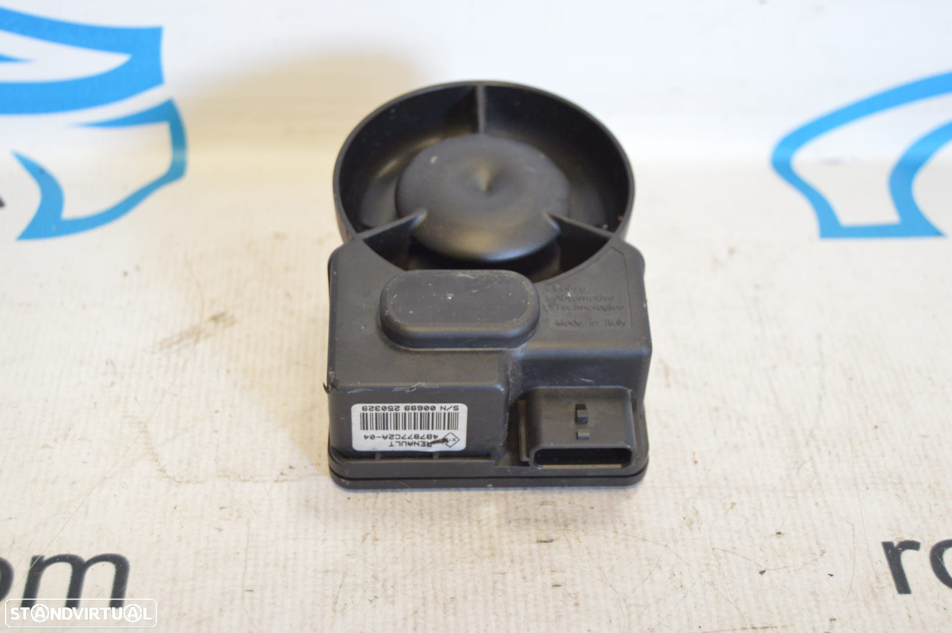 MODULO SONORO BUZINA ALARME SIRENE 4B7877C2A04 4B7877C2A 116RA000002 00699 250329 RENAULT MEGANE III 3 MK3 COUPE FASE I 1 DZ0 1 1.5 DCI 105CV K9K832 K9K 832 - 1