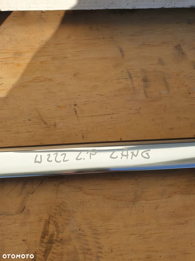 LISTWA ZGARNIAJĄCA PRZYSZYBOWA  LEWY LEWA  PRZÓD TYŁ MERCEDES S KLASA  W222 A2226730165 A22267303 USZCZELKA DRZWI - 2