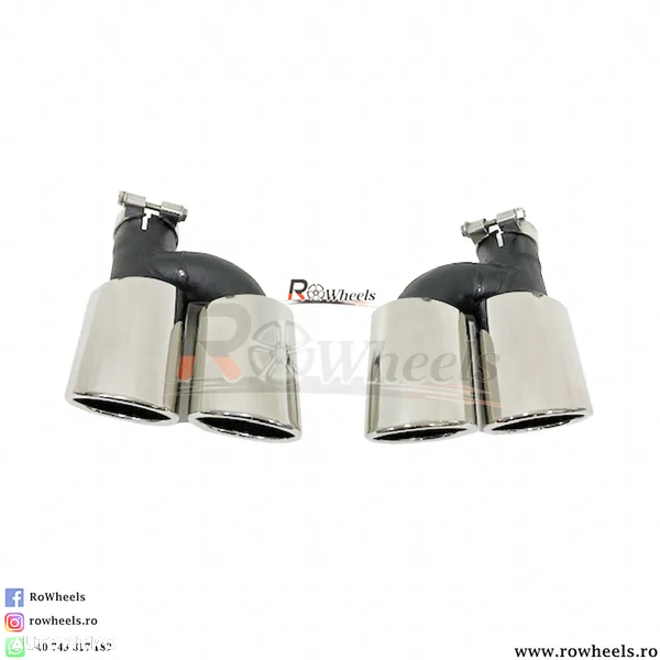 Ornamente tobe Tips evacuare auto sport AUDI A3 A4 A5 A6 A7 A8 Q3 Q5