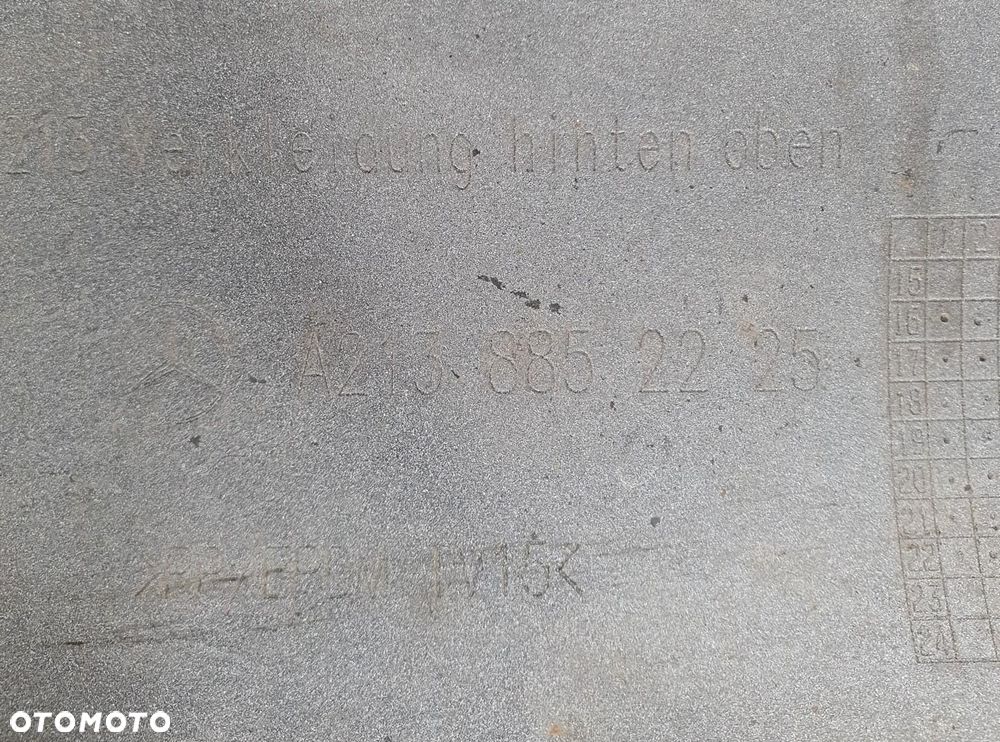 ZDERZAK TYŁ TYLNY 149 MERCEDES W213 KOMBI LIFT HYBRYDA A2138852225 - 13