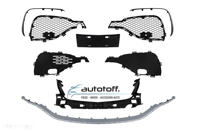 Pachet exterior compatibil Mercedes GLS X166 (2015+) model AMG 63 - 5