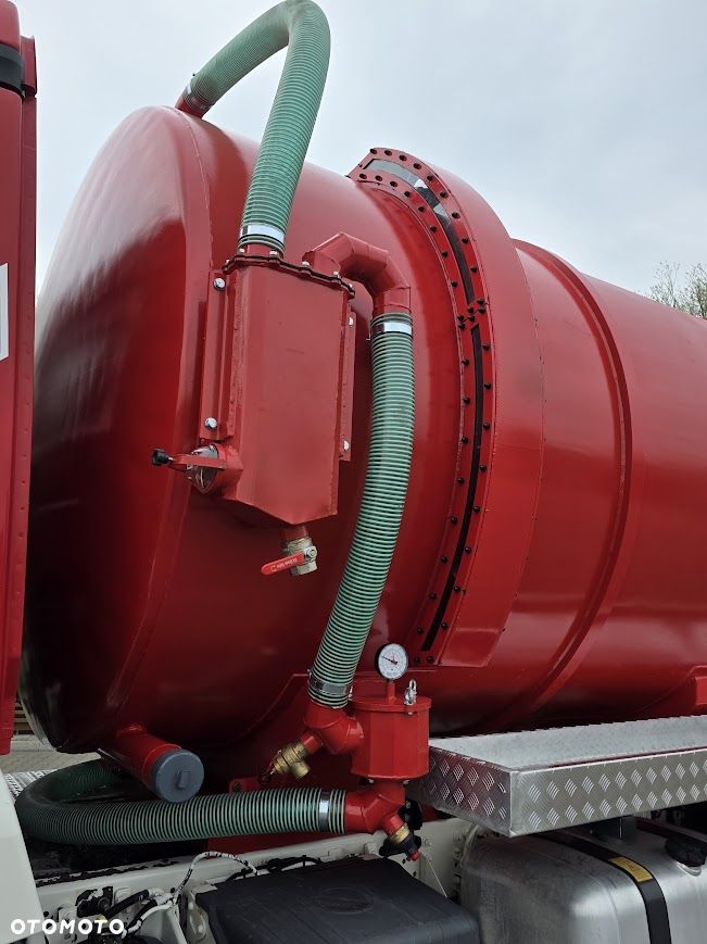 Mercedes-Benz ANTOS 3540 8x2 TYLKO 227 861 km ASENIZACYJNY SZAMBIARKA NOWA BECZKA 26m³ 1,2 i 4 OŚ SKRĘTNA POMPA JUROP RV-520 SPECJALNY - 7