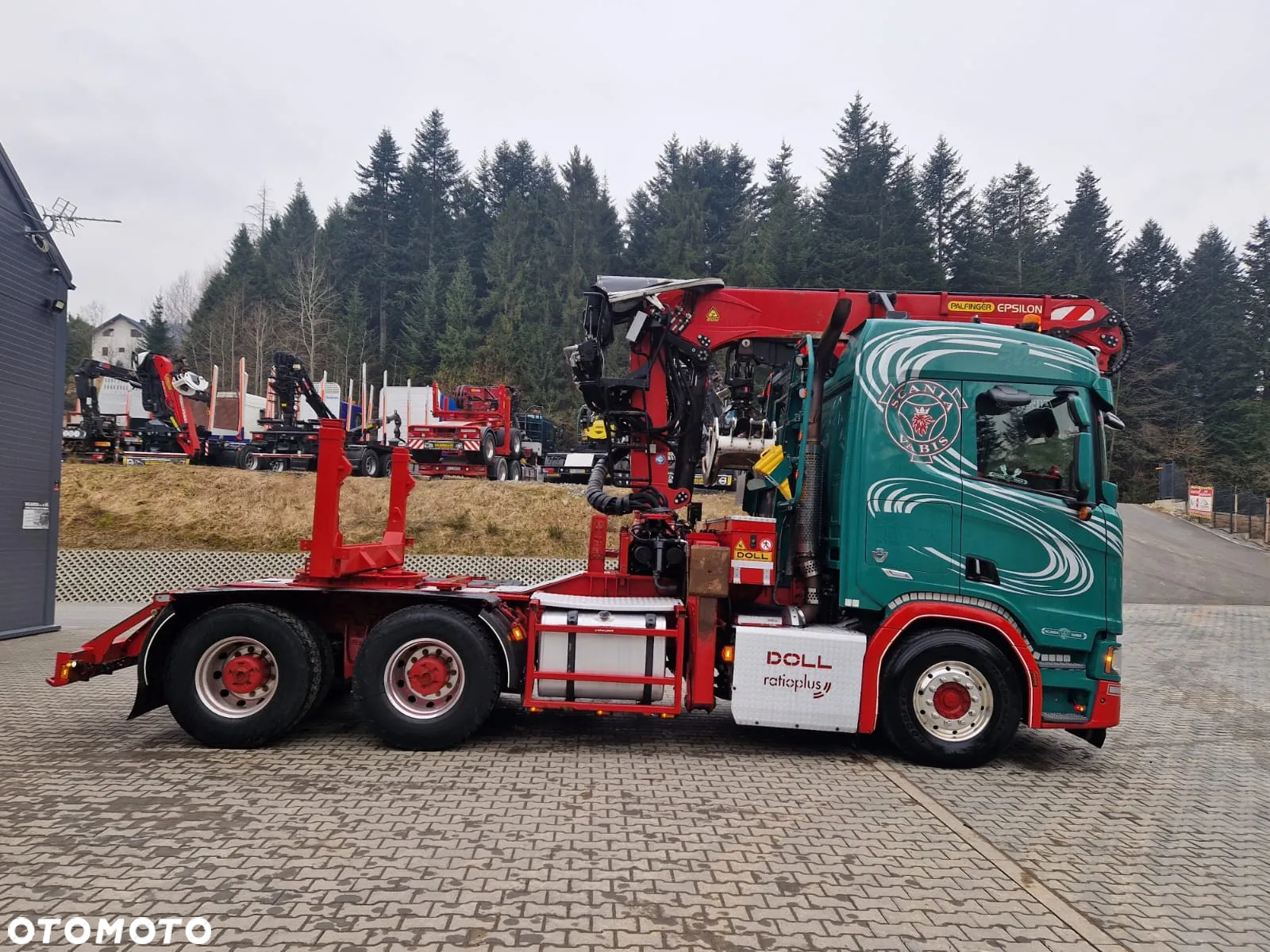 Scania Do drewna drzewa lasu doll - 12