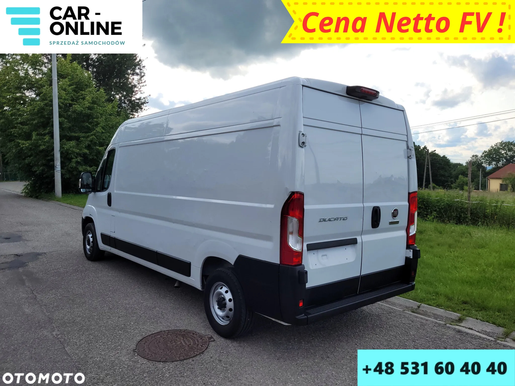Fiat DUCATO L3H2 2.2 MJTD 140 KM EURO 6+*2023r*FV23%*NAVI*PDC ! - 8